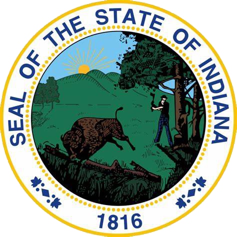 Seal of the State of Indiana — Notary Commission